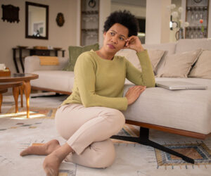 Woman at home